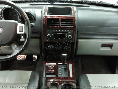 Декоративные накладки салона Dodge Nitro 2007-н.в. базовый набор, Автоматическая коробка передач